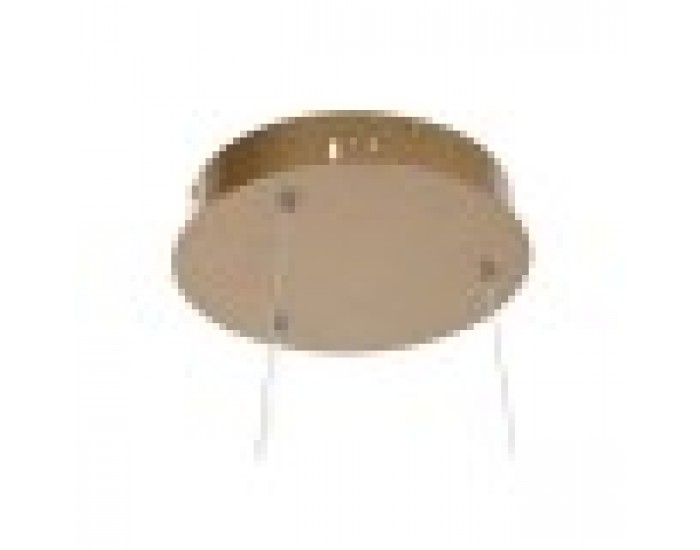 Полилей Home ESPRIT Бял Златен Силикон Алуминий 55 W 40 x 40 x 42 cm