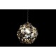 Полилей DKD Home Decor Златен 220 V 50 W (42 x 42 x 49 cm)