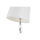 Лампион Home ESPRIT Бял Сребрист 50 W 220 V 35 x 35 x 150 cm (3 Части)