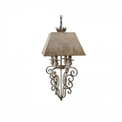 Полилей DKD Home Decor Метал Неокласически (37,5 x 37,5 x 73,5 cm) - Corpuri de iluminat