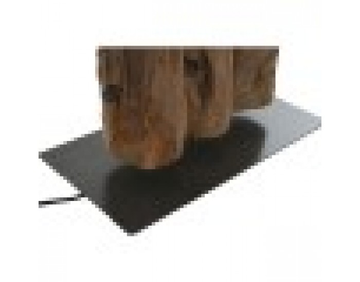Настолна лампа Home ESPRIT Желязо тиково дърво 40 X 20 X 80 cm
