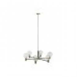 Полилей DKD Home Decor 83 x 83 x 128 cm Кристал Черен Златен Метал 9 W - Corpuri de iluminat