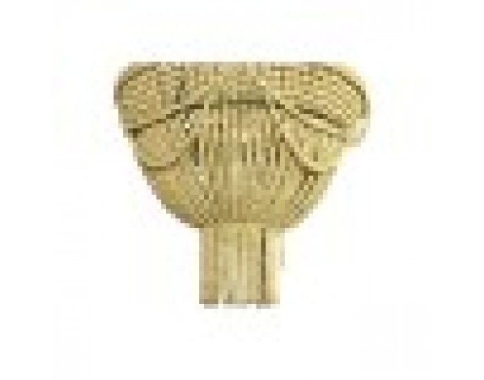 Полилей DKD Home Decor Метал Кафяв Жълт 40 W Дървен MDF (50 x 50 x 73 cm)