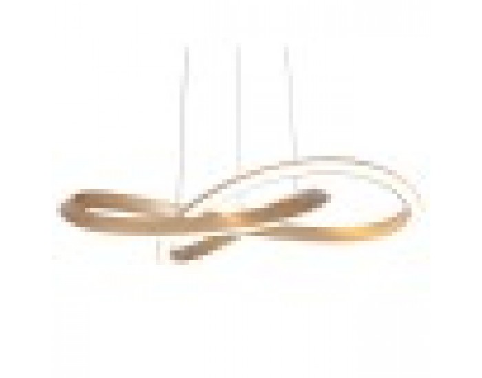 Полилей Home ESPRIT Бял Златен Силикон Алуминий 55 W 80 x 80 x 20 cm