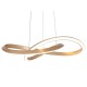 Полилей Home ESPRIT Бял Златен Силикон Алуминий 55 W 80 x 80 x 20 cm
