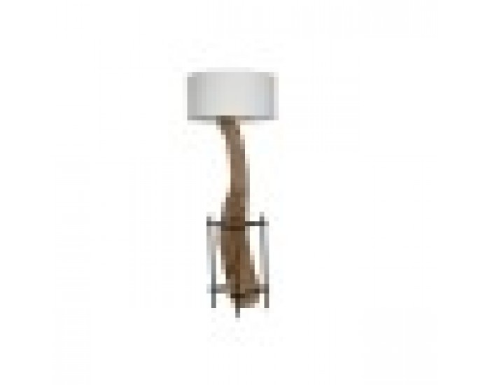 Полилей Home ESPRIT Желязо тиково дърво 65 x 65 x 50 cm
