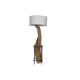 Полилей Home ESPRIT Желязо тиково дърво 65 x 65 x 50 cm