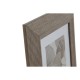 Рамка за снимки Home ESPRIT Естествен Кристал полистирен 21,4 x 1,8 x 26,5 cm