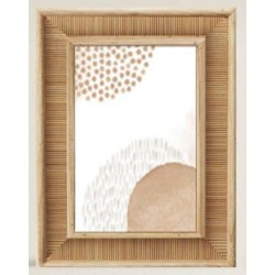 Рамка за снимки DKD Home Decor Естествен MDF (19 x 1,5 x 24 cm) - Papetărie