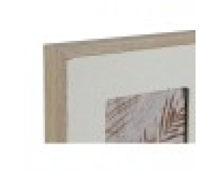 Рамка за снимки Home ESPRIT Бежов Кристал Дървен MDF Скандинавски 39 X 2 X 24 cm