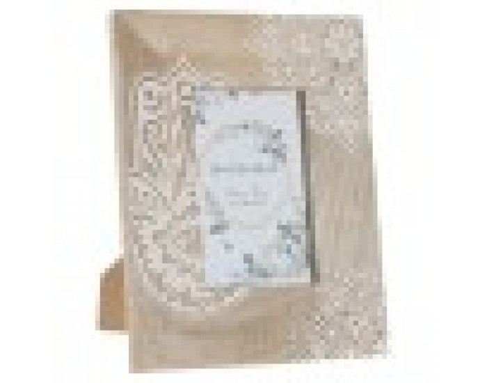 Рамка за снимки DKD Home Decor Дърво манго Индианец (20 x 2 x 25 cm)