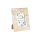 Рамка за снимки DKD Home Decor Кристал Дърво Кафяв Бял Дърво манго Индианец (20 x 2 x 25,5 cm)