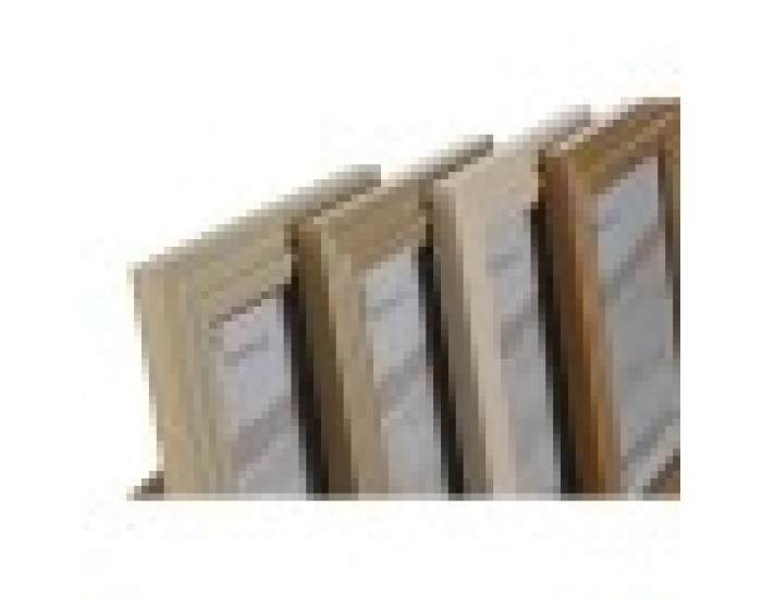 Рамка за снимки Home ESPRIT Многоцветен Кристал полистирен 19,2 x 1,6 x 24,2 cm (4 броя)