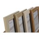 Рамка за снимки Home ESPRIT Многоцветен Кристал полистирен 19,2 x 1,6 x 24,2 cm (4 броя)