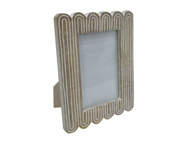Рамка за снимки DKD Home Decor Естествен Колониален Дърво манго (19 x 2 x 21 cm)