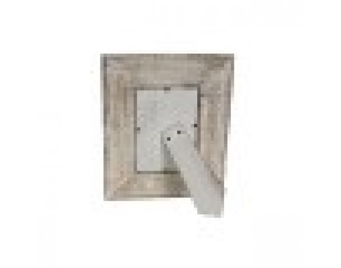 Рамка за снимки Home ESPRIT Бял Естествен Кристал Дърво манго Индианец 21 x 2 x 26,5 cm