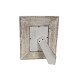 Рамка за снимки Home ESPRIT Бял Естествен Кристал Дърво манго Индианец 21 x 2 x 26,5 cm