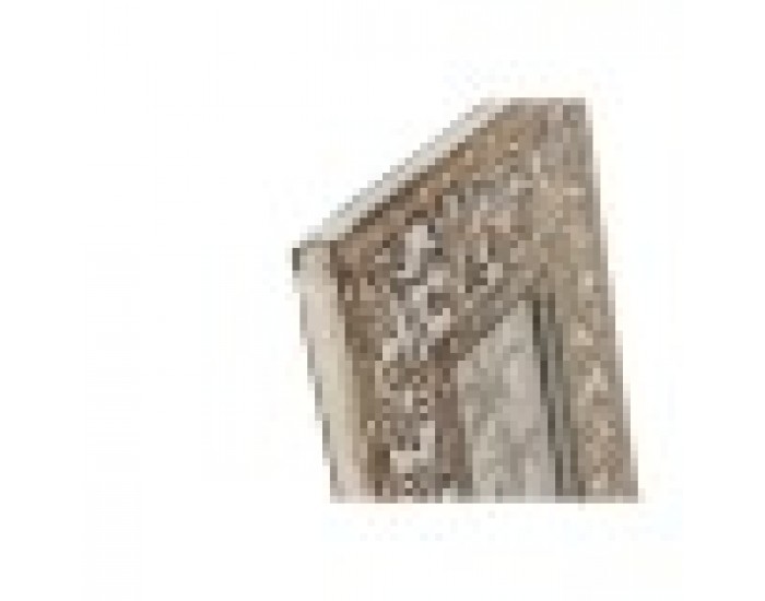 Рамка за снимки Home ESPRIT Бял Естествен Кристал Дърво манго Индианец 21 x 2 x 26,5 cm