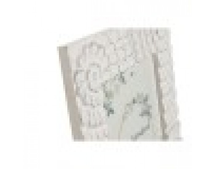Рамка за снимки Home ESPRIT Бял Кристал Дървен MDF 37 x 1,5 x 37 cm