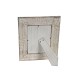 Рамка за снимки Home ESPRIT Бял Естествен Кристал Дърво манго Индианец 26,5 x 2 x 31,5 cm