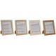 Рамка за снимки Home ESPRIT Многоцветен Кристал полистирен 26,2 x 1,6 x 31,2 cm (4 броя)