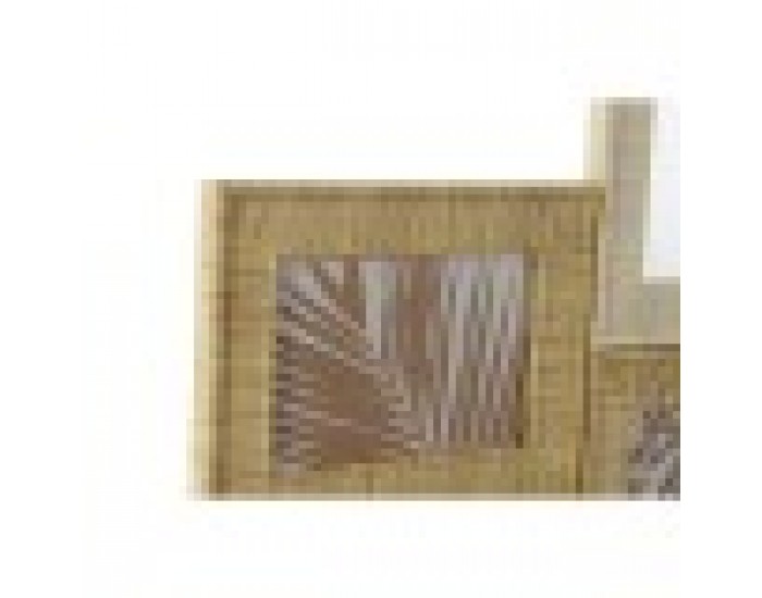 Рамка за снимки Home ESPRIT Бежов Естествен Кристал полистирен Скандинавски 60 X 2 X 59 cm