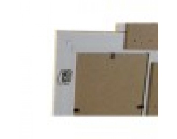 Рамка за снимки Home ESPRIT Бежов Естествен Кристал полистирен Скандинавски 60 X 2 X 59 cm