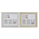 Рамка за снимки DKD Home Decor Luxury Сребрист Златен Традиционен (46,5 x 2 x 40 cm) (2 броя)