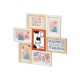 Рамка за снимки GiftDecor 411408H Многоцветен Метал Дървен MDF (6 броя)