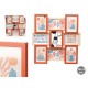 Рамка за снимки GiftDecor 411408B Многоцветен Метал Дървен MDF (6 броя)