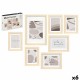 Рамка за снимки GiftDecor SF5014-7 Естествен Дървен MDF Евкалиптово дърво (6 броя)