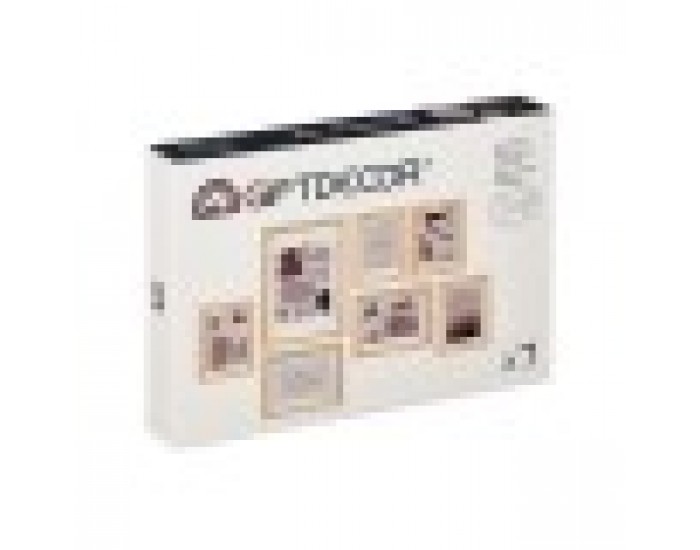 Рамка за снимки GiftDecor SF5014-7 Естествен Дървен MDF Евкалиптово дърво (6 броя)