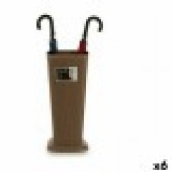 поставка за чадъри Stefanplast Elegance Бежов Пластмаса 25,3 x 57 x 25,3 cm (6 броя) - Ștergătoare și suporturi pentru umbrele