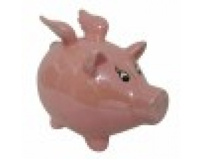 Cпестовна касичка DKD Home Decor Dolomite Детски Модерен Прасе Преливащи се цветове 16,5 x 11,5 x 15 cm