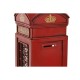 Cпестовна касичка Home ESPRIT Метал Vintage Кабина 12 x 12 x 28,5 cm