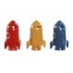 Cпестовна касичка Home ESPRIT Dolomite Детски 12,5 x 12,5 x 19 cm (3 броя) - Decorațiuni