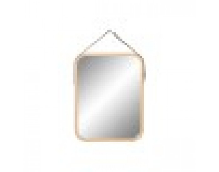 Стенно огледало Home ESPRIT Естествен Основен 35 x 2 x 45 cm