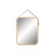 Стенно огледало Home ESPRIT Естествен Основен 35 x 2 x 45 cm