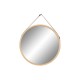 Стенно огледало Home ESPRIT Естествен Основен 45 x 2 x 45 cm