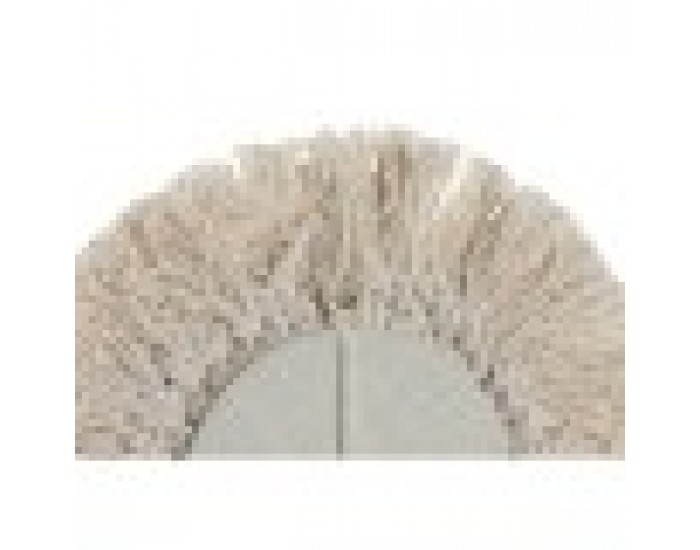 Игра на Огледала Home ESPRIT Бял Кристал Boho 20 x 1 x 20 cm (3 Части)