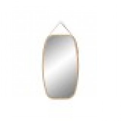 Стенно огледало Home ESPRIT Естествен Основен 43,5 X 2 X 77 cm - Home esprit