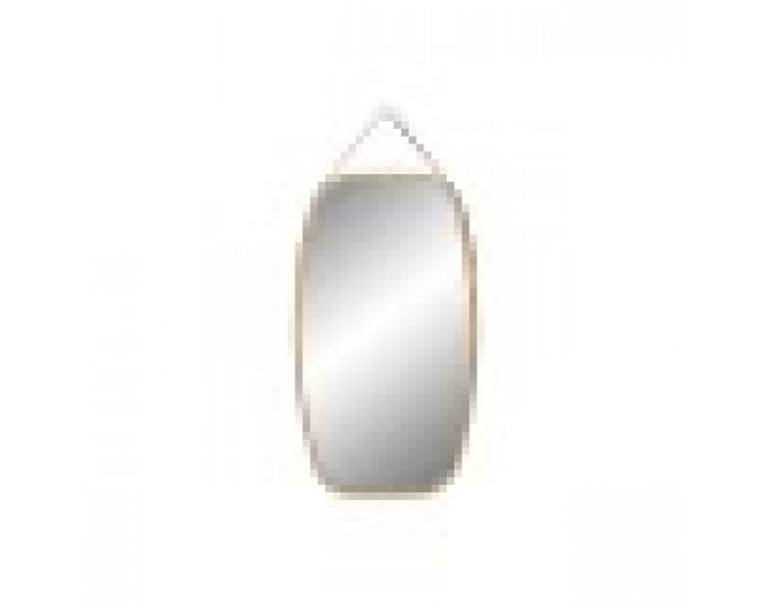 Стенно огледало Home ESPRIT Естествен Основен 43,5 X 2 X 77 cm