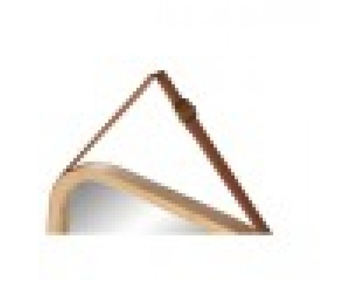 Стенно огледало Home ESPRIT Естествен Основен 43,5 X 2 X 77 cm