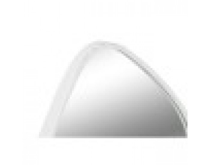 Стенно огледало Home ESPRIT Бял Модерен 45 x 2 x 68 cm