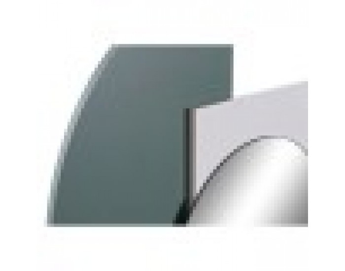 Стенно огледало DKD Home Decor Дървен MDF (2 pcs) (46.5 x 2.5 x 45 cm)