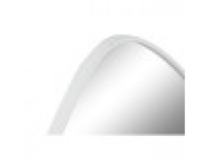 Стенно огледало Home ESPRIT Бял Метал Огледало Модерен 56 x 2,5 x 69,5 cm