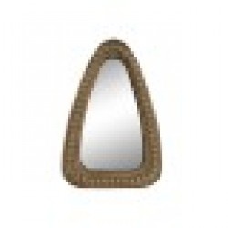 Стенно огледало Home ESPRIT Кафяв Дървен Колониален Топки 24 x 4 x 35 cm - Home esprit