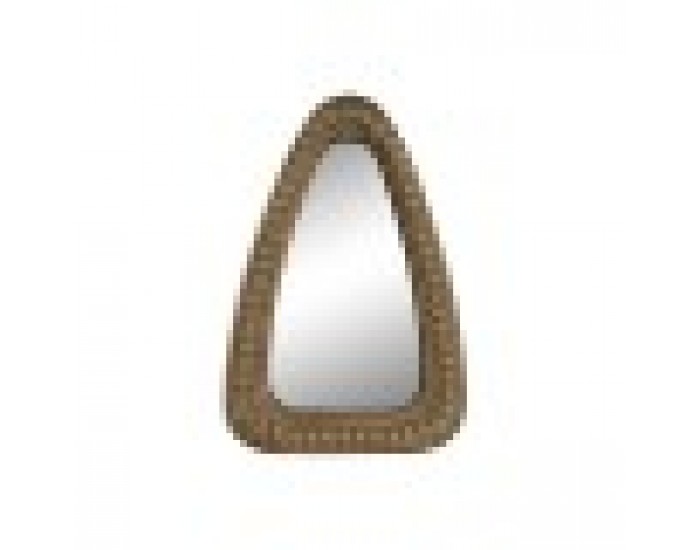 Стенно огледало Home ESPRIT Кафяв Дървен Колониален Топки 24 x 4 x 35 cm