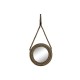 Стенно огледало Home ESPRIT Кафяв Дървен Въже Колониален Топки 28 x 4 x 61 cm