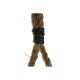 Стенно огледало Home ESPRIT Кафяв Дървен Въже Колониален Топки 28 x 4 x 61 cm